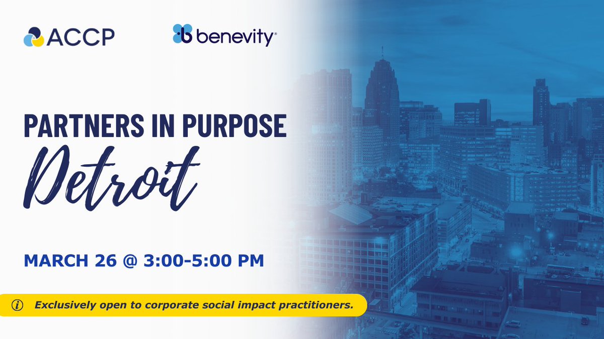 Association of Corporate Citizenship Professionals tweet media