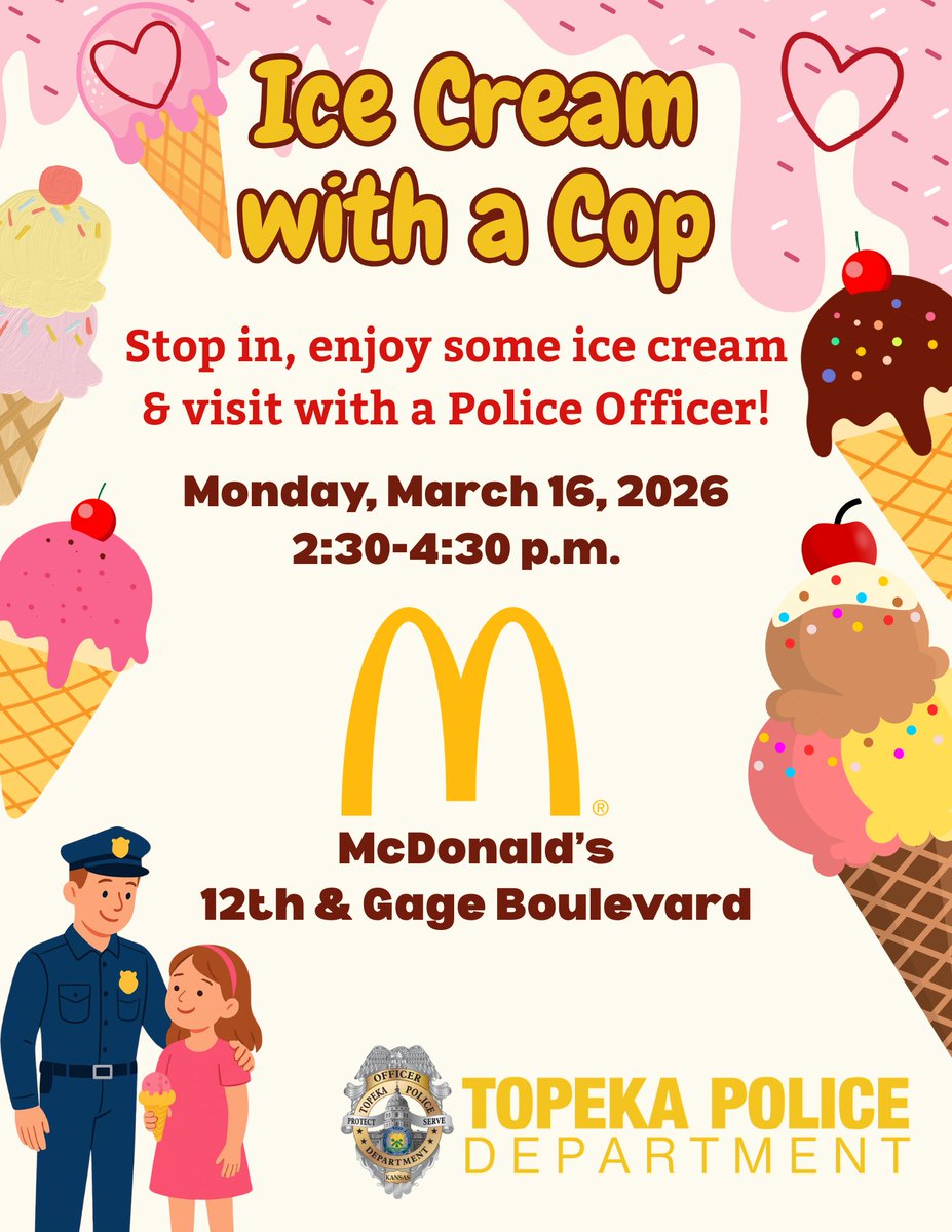 Topeka Police Department tweet media