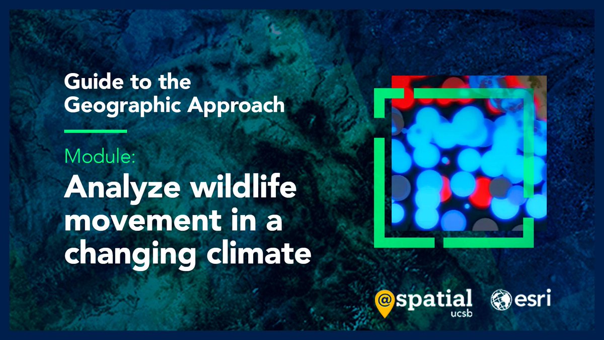 Esri GIS Education tweet media