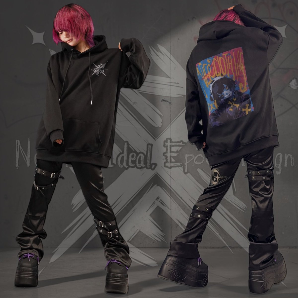NieR_tokyo's tweet photo. 🎁本日〆切プレゼント企画🎁

【BACK VILLAIN BLACK HOODIE】

🎁2名様にプレゼント🎁

◼応募方法
フォロー(@NieR_tokyo) &amp; リポスト
◼締切〆  本日24時

是非ご参加ください🙇‍♂️🙇‍♀️ https://t.co/K9lmwmjRte