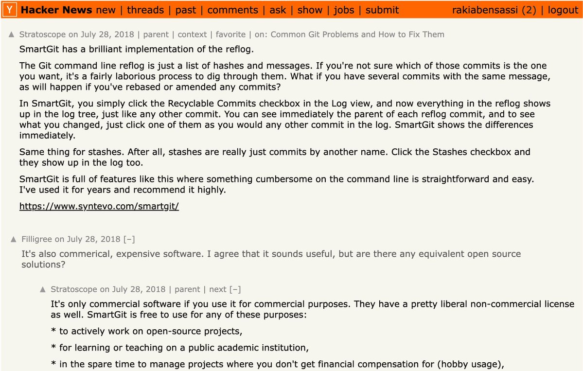 SmartGit tweet media