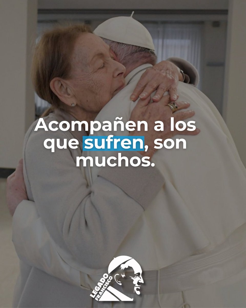 Cuando caminamos junto a quien sufre, hacemos el mundo un poco más humano. 🤍