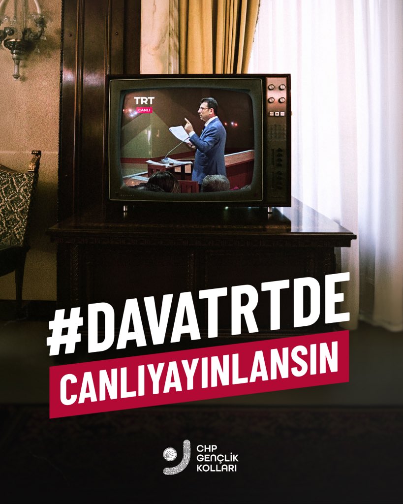 Gerçekleri millet görsün. Kararı millet versin. #DavaTRTdeCanlıYayınlansın