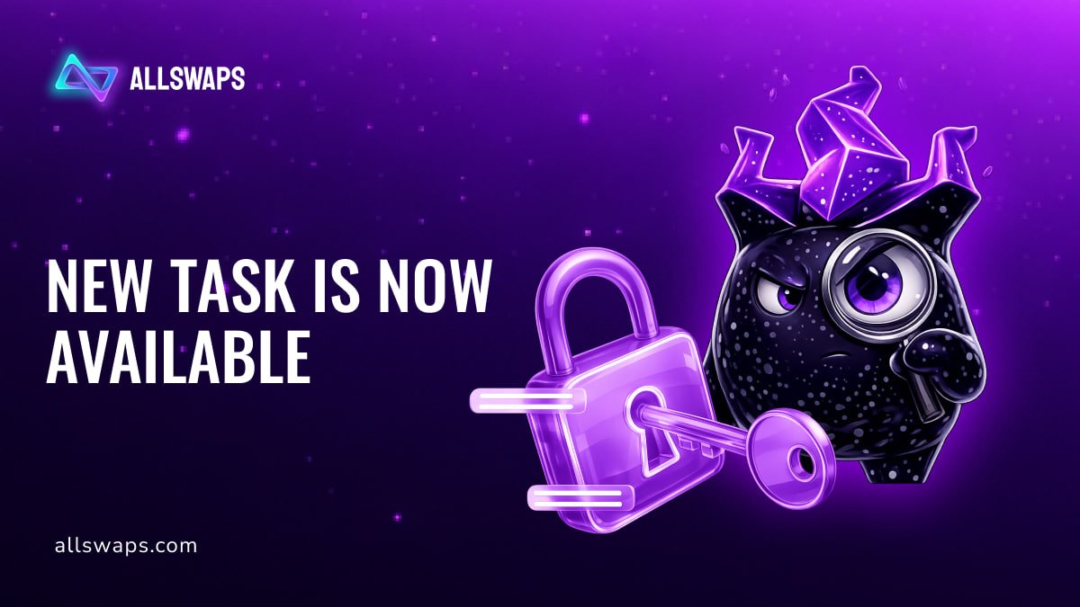 🔥 New Task for All Participants

Our bot has prepared a new task for you — the Allswaps Secret Phrase.

Over the next three days, the bot will publish parts of a hidden phrase. Your task is to carefully follow the messages and collect the full phrase.

Here’s the plan:

1⃣