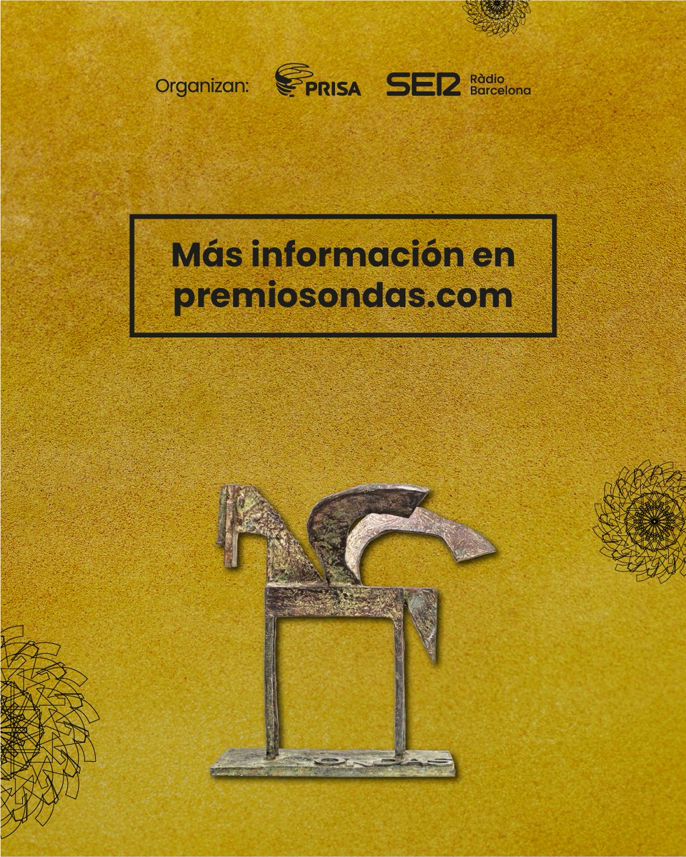 Premios_Ondas's tweet photo. Los Premios Ondas incorporan novedades en las categorías de su próxima edición, entre ellas, la entrada de todas las de podcast a la gala principal.🐎✨
👉 Más información en https://t.co/3WtCNOviFg https://t.co/O9fD3qNq3W