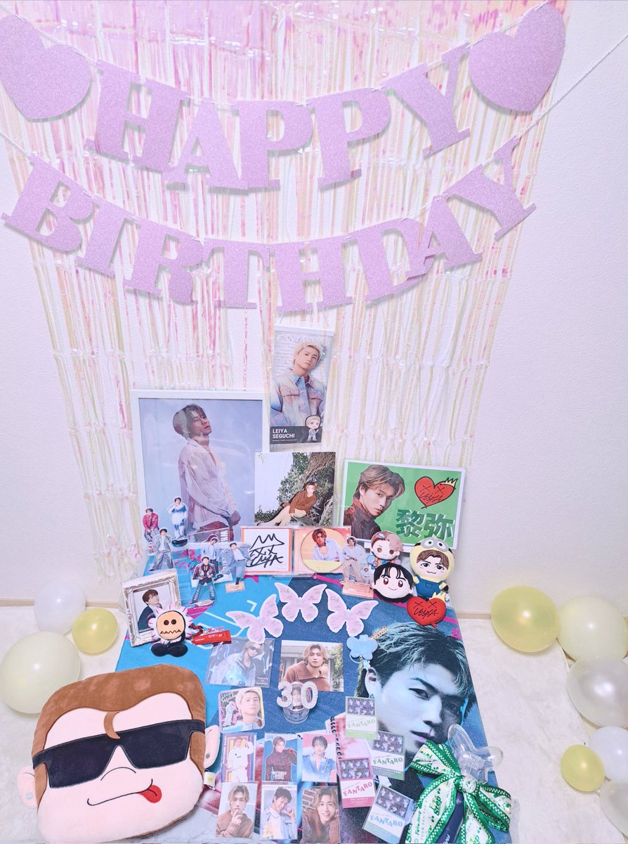 Ssfym26's tweet photo. 黎弥誕生日おめでとう🎉これからもかっこよく可愛い黎弥を応援します!
#FANTASTICS #瀬口黎弥 #LEIYA #本人不在の生誕祭 https://t.co/SucHi3Sb5A