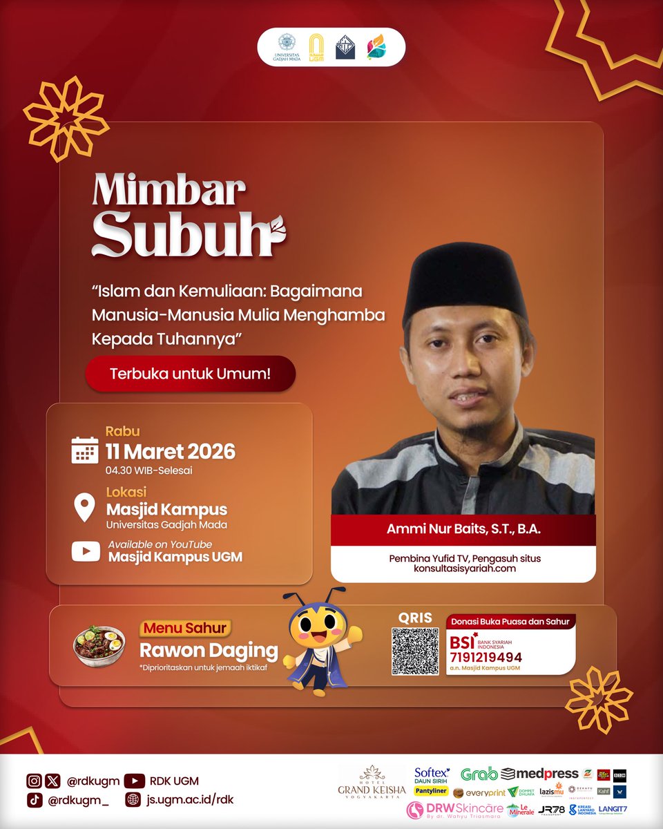 Ramadhan Di Kampus UGM 1447 H tweet media