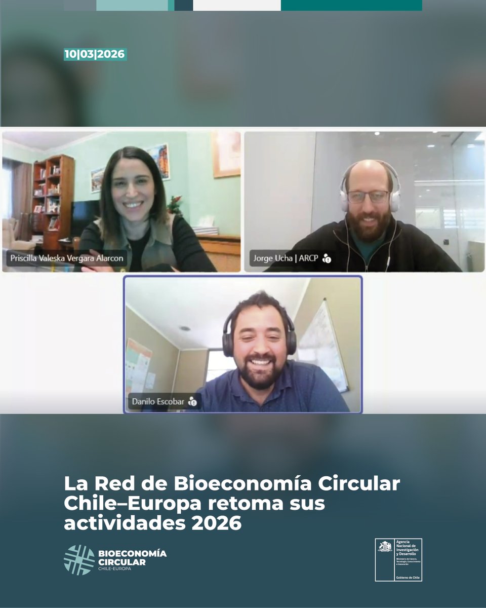 Bioeconomía Circular Chile-Europa tweet media