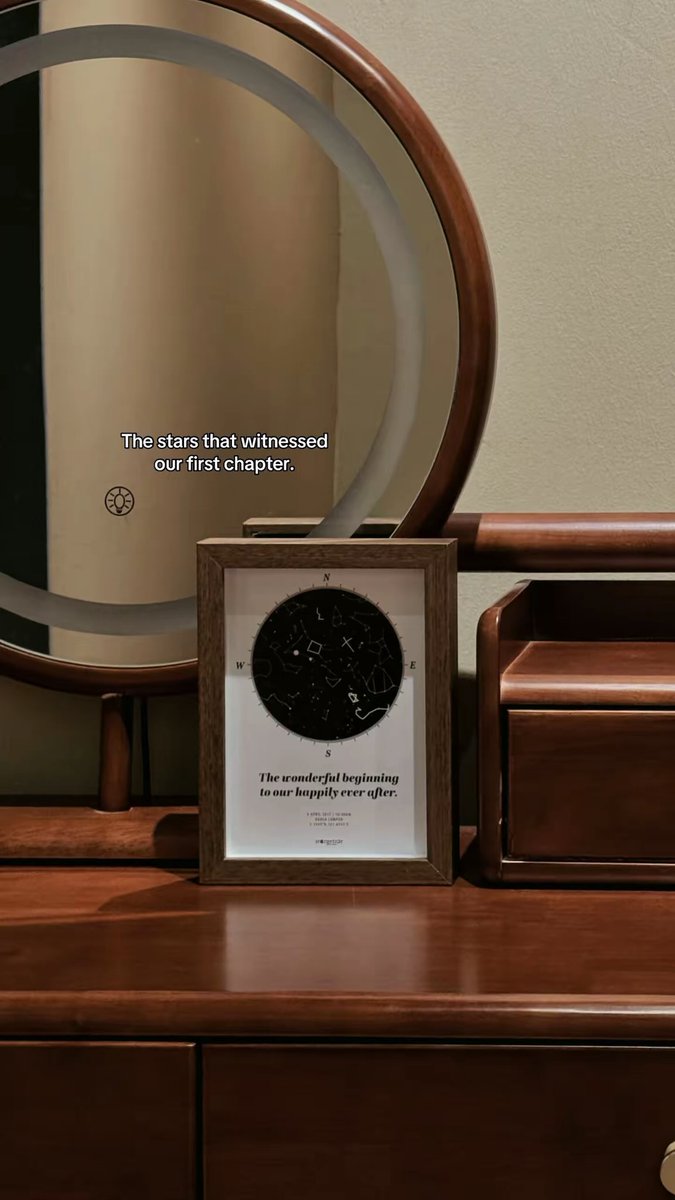 astargeizerpro's tweet image. Day 149 of posting until the sentimental ones find me ♡

A memory from the very beginning of us. The night that changed everything 🌌💍🤍

#starmap #custommade #giftideas #sentimental #bintang