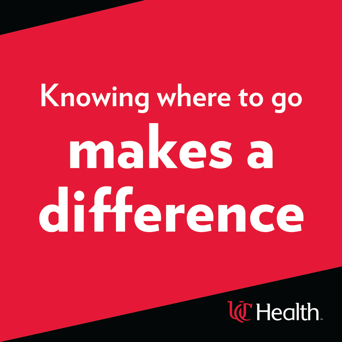 UC Health tweet media