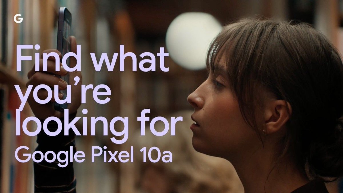 silverfox2's tweet image. Google #Pixel10a comes with #GoogleAI that turns your phone into a real-time guide. Share your camera in #GeminiLive conversations to have a live back-and-forth chat with Gemini about what you’re seeing.¹ 
buff.ly/X6hsgMj 
via @madebygoogle