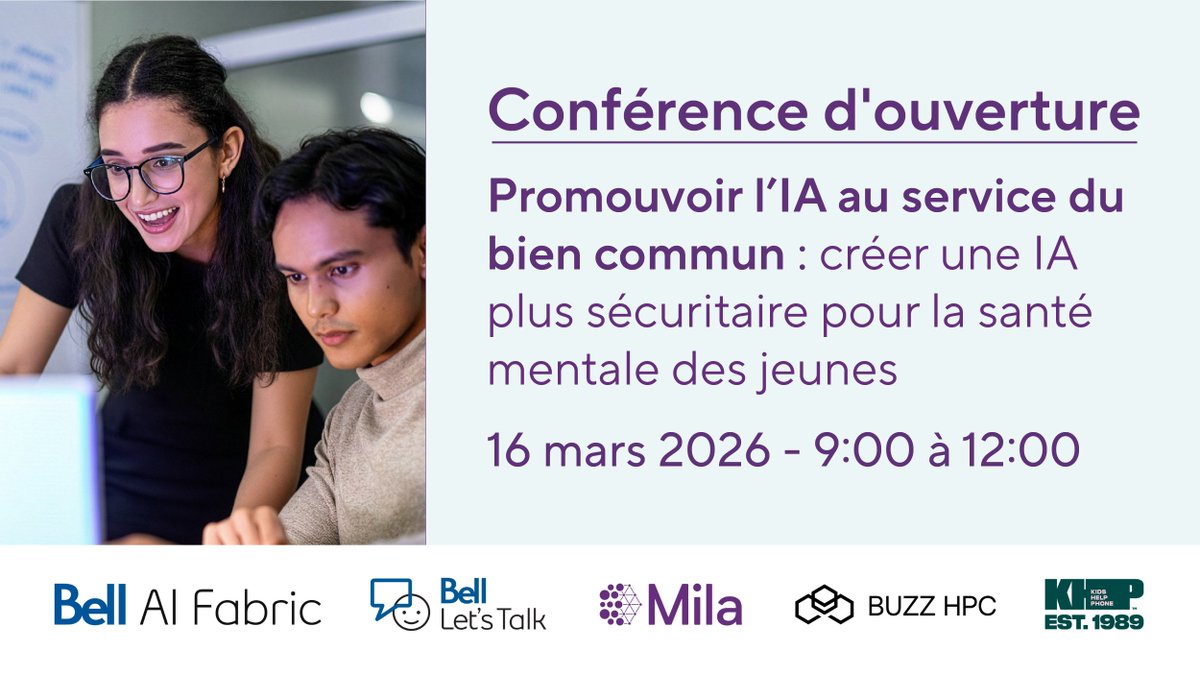 Mila - Institut québécois d'IA tweet media