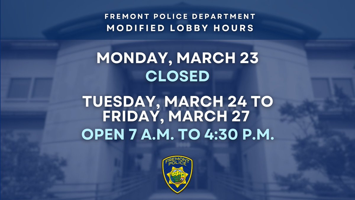 Fremont Police Department tweet media