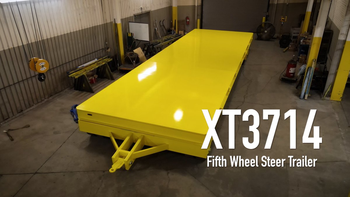 Hamilton_Caster's tweet image. Fifth Wheel Steer Trailer – XT3714

Huge new build alert: a 38‑ft, 100,000‑lb custom trailer for a leading submarine manufacturer. It was so big we upgraded our crane just to flip it.

Full Story 👉 bit.ly/3MRT2ib
#HeavyDuty #Engineering #Manufacturing #Hamilton