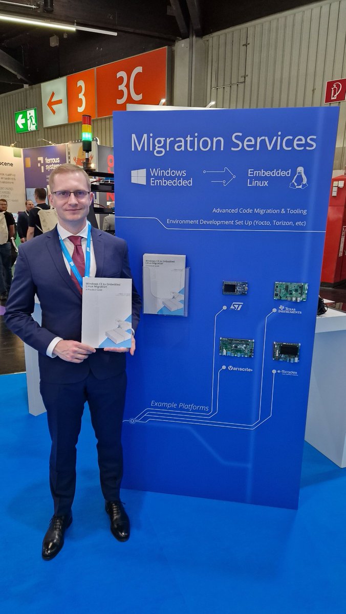 KDABQt's tweet photo. Still running Windows CE? Now is the time to plan the transition.
Miłosz Kosobucki (KDAB) outlines practical strategies for migrating business logic, UI frameworks, and OS/hardware integration to #EmbeddedLinux: https://t.co/Wt4gXhyCnO
#Cpp #QtDev #Embedded #WindowsCE #Wince https://t.co/e1nVlCNXIK