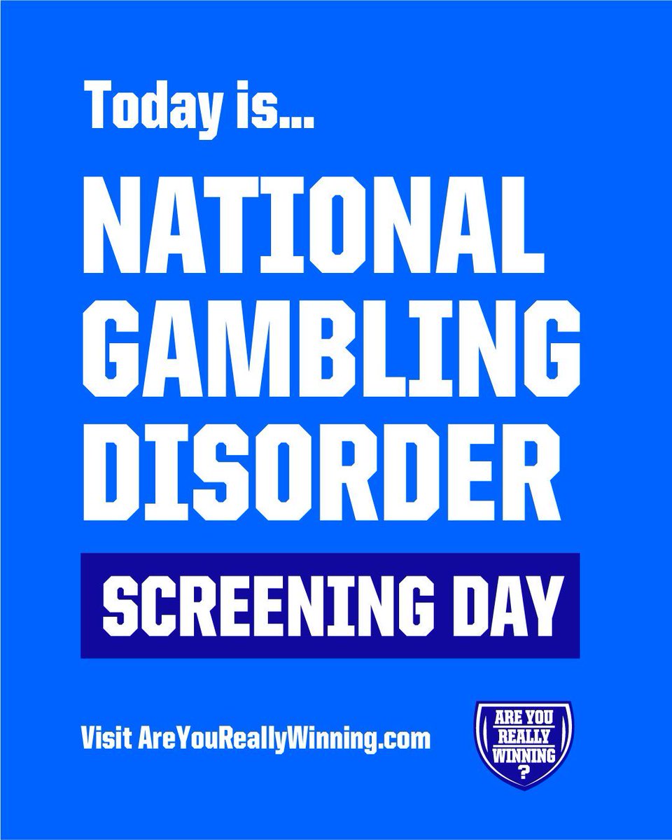 ecker_center's tweet photo. Today, March 10 is National Gambling Disorder Screening Day. Early screening can help identify risks and connect people to support and recovery.
Ecker Center offers Problem Gambling assessments, counseling, and family education. Call 847-695-0484 to learn more. #PGAM2026 https://t.co/YLKFgtAK03
