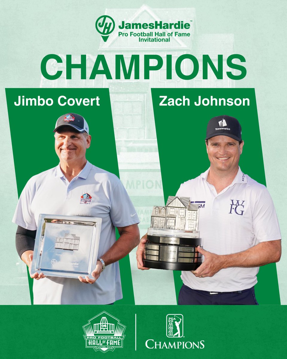 James Hardie™ Pro Football HOF Invitational tweet media