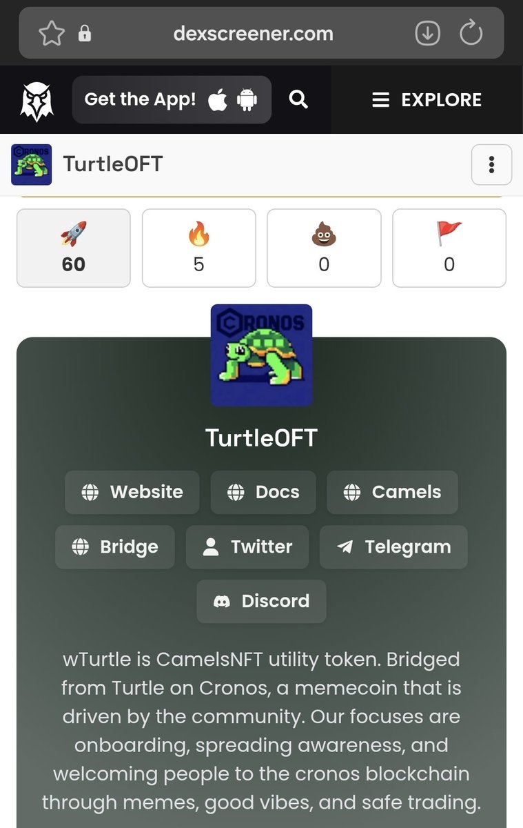 Turtle on Cronos tweet media