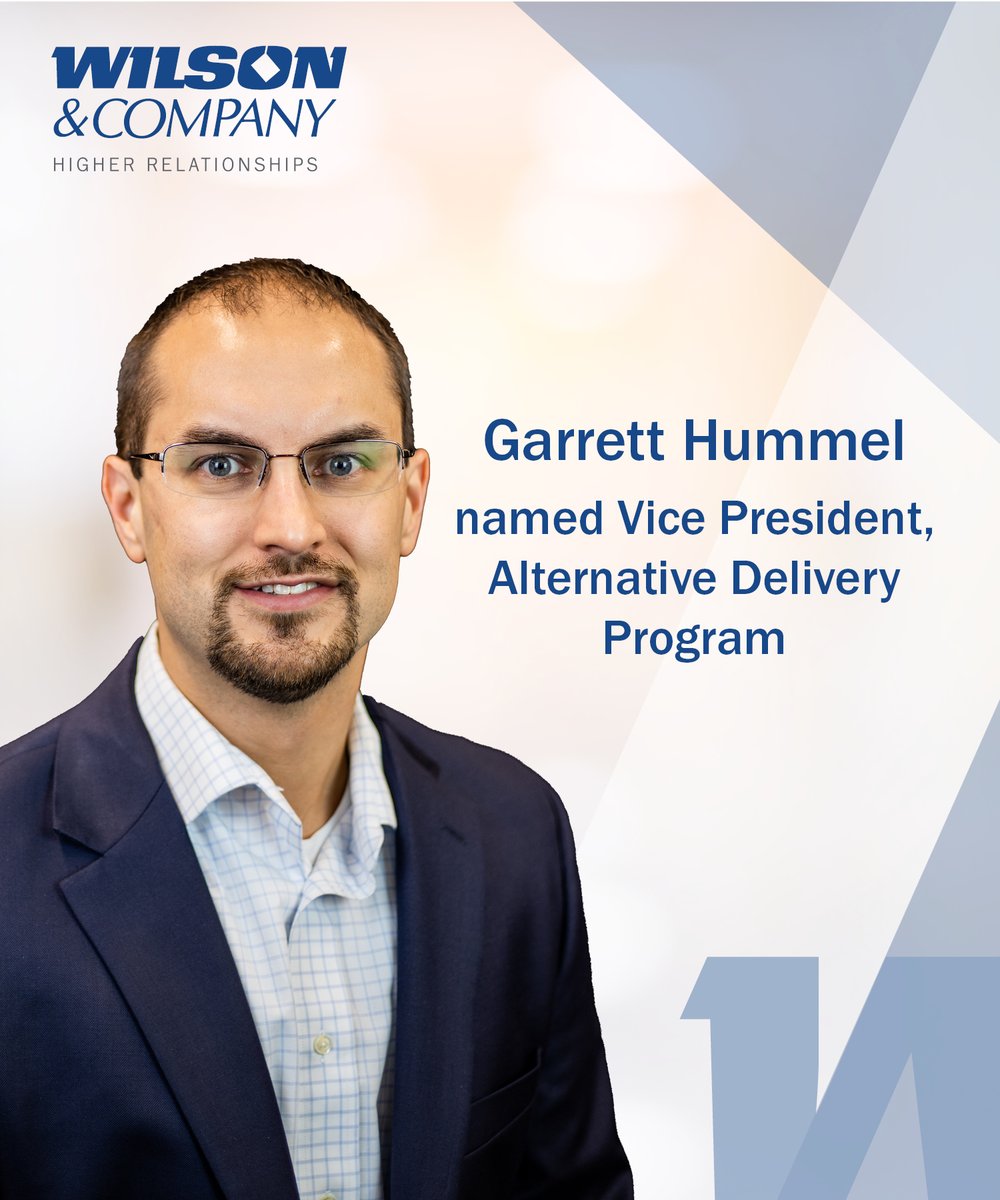 Wilson & Company, Inc., Engineers and Architects tweet media