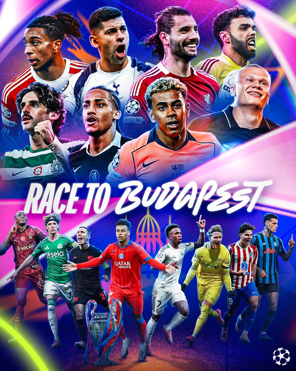 RylFoot's tweet photo. Retour de la plus belle des compétitions et début des 8es de finale : les 16 meilleures équipes d'Europe !

RACE TO BUDAPEST 

#ChampionsLeague #LigueDesChampions #UCL #LDC #C1 #RaceToBudapest https://t.co/7KYIRbOZBj