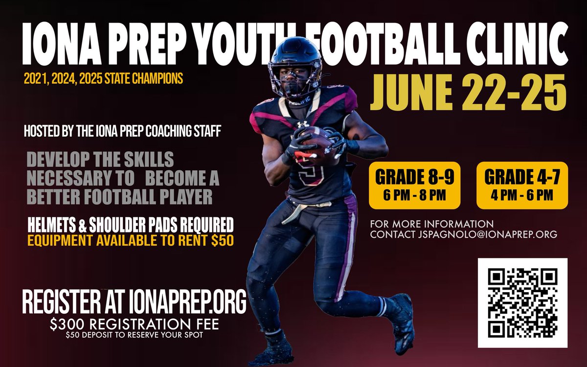 Iona Prep Football tweet media