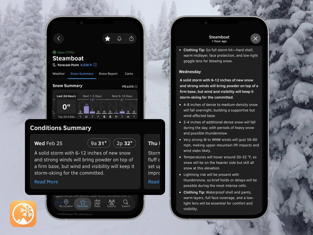 OpenSnow tweet media