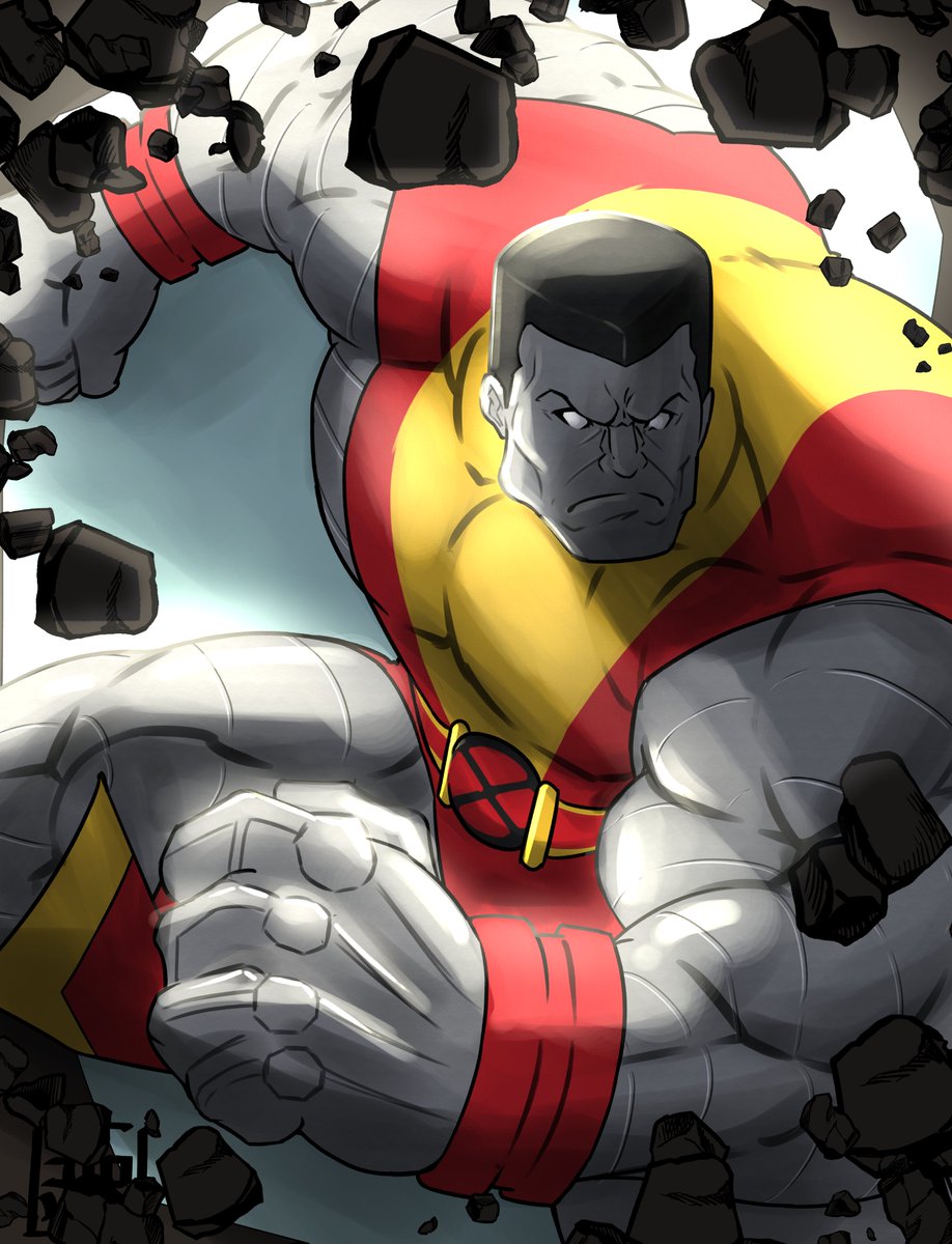 壁を突き破ってる感じにしたかったんだけどちゃんとできてるのだろうか…