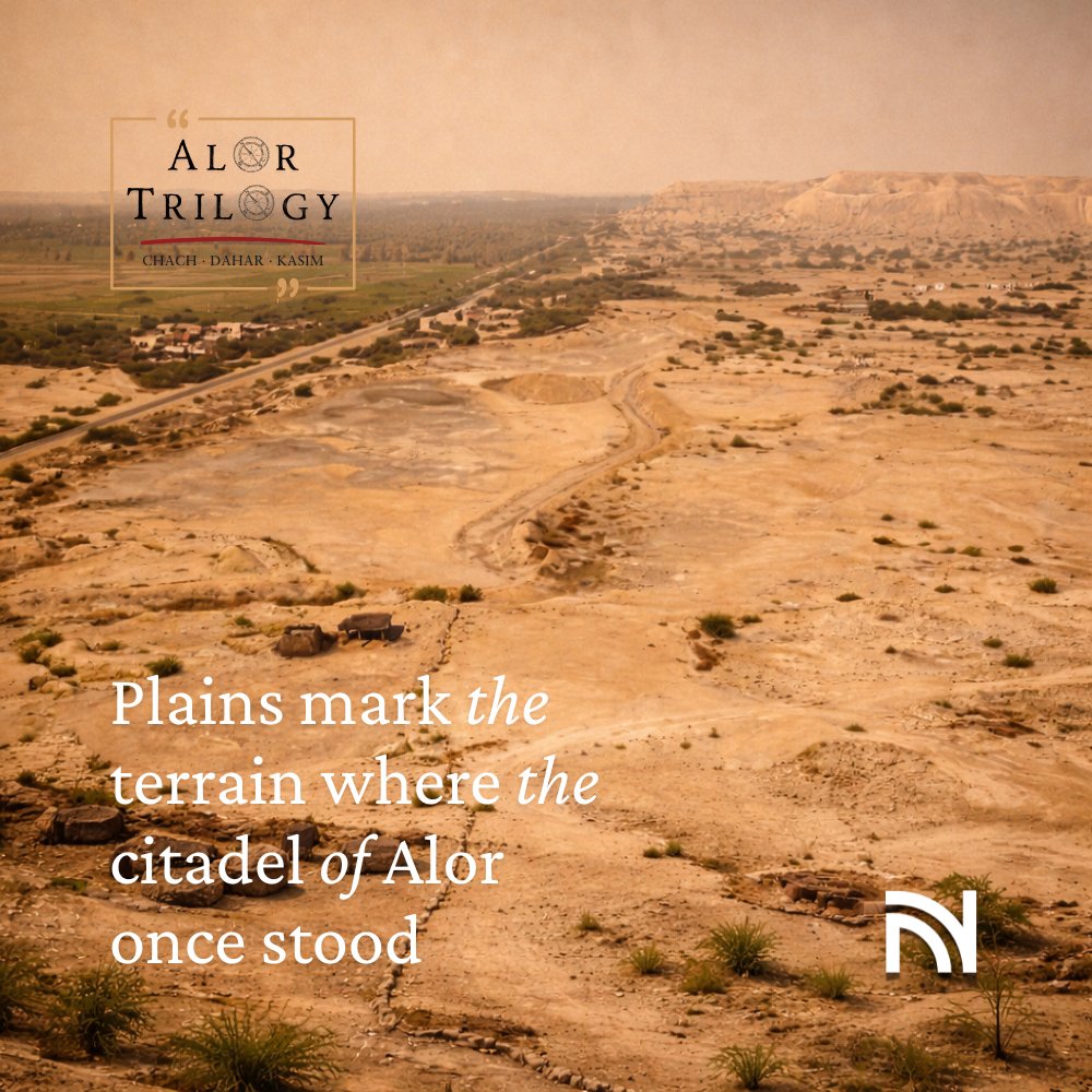 mujeebburdi's tweet image. These plains once carried the foundations of the citadel of Alor, a political and cultural center in early medieval Sindh.

Today the ground appears quiet, yet the memory of power, conflict, and transformation remains.

#Alor #Sindh #IndusRegion #Archaeology #AlorTrilogy