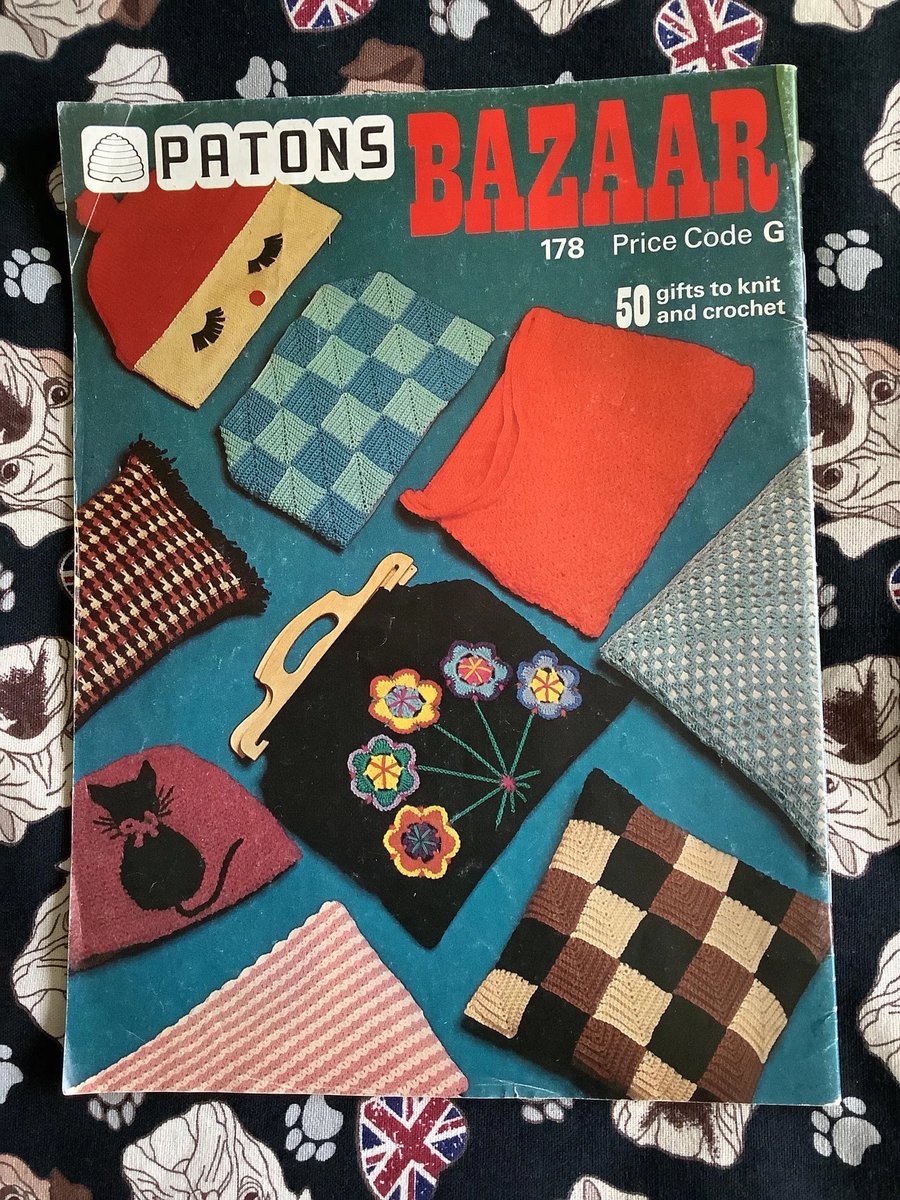WatsonsVintage's tweet image. NEW LISTING - RARE Vintage 1970s Patons No 178 'Bazaar Book' Knitting Pattern Booklet - 50 Ideas for Gifts and Novelties - Handknit &amp;amp; Crochet etsy.me/47naQbQ via @Etsy #Vintage #KnittingPatterns #HandKnits #Crochet #70snostalgia #VintageKnits #RetroKnits #Bazaar