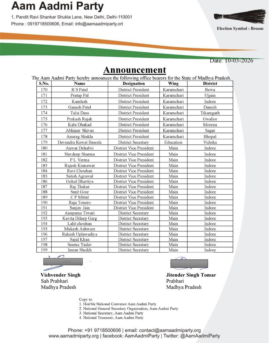 Jitender Singh Tomar tweet media