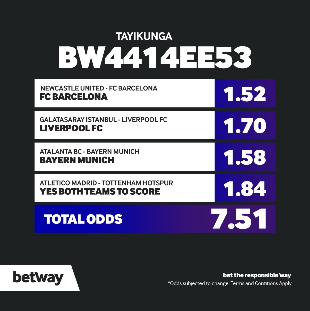 BetwayMalawi's tweet photo. Ya Lero takunga tonseπ₯
#dolowabet, ticket ija ndi iyiππΎ
Booking code: BW4414EE53
Kungani Uku πβ‘οΈ https://t.co/pWsbaE1t2a
#tikungepabetway
#getwaymore https://t.co/nAUenmh50V