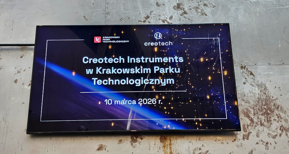 Creotech Instruments SA. tweet media