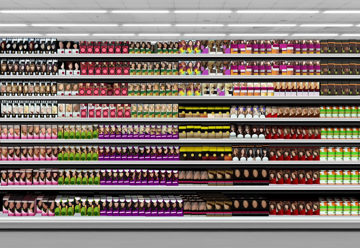 ReciklerkoCans's tweet image. Faceless brandless hair color packaging on shelf at supermarket mockup 

shutterstock.com/g/Hitra?rid=19…

#haircolor #hairdye #Faceless #brandless #haircolor #packaging #shelf #supermarket #mockup #haircolorpackaging #hairdyeproduct #beautyproducts #haircare #haircoloring #cosmeticshelf