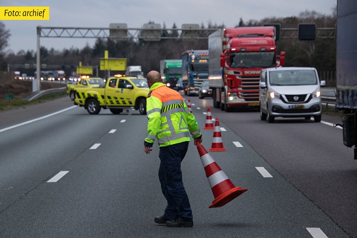 Ongeval op A15 richting Gorinchem bij Hardinxveld-Giessendam