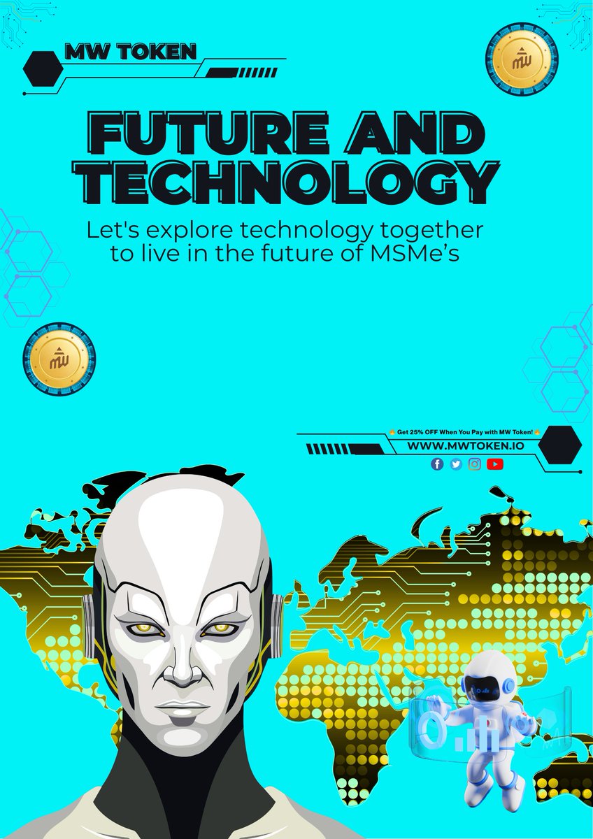 TokenMw's tweet photo. π Miracle World Token β Powering the Future of MSMEs!
The future of business is digital, decentralized, and community-driven.
MW TokenΒ is building technology that helps MSMEs grow, connect, and thrive in the digital economy.
#MiracleWorldToken #MWToken #MSME https://t.co/0f6IryzJhi
