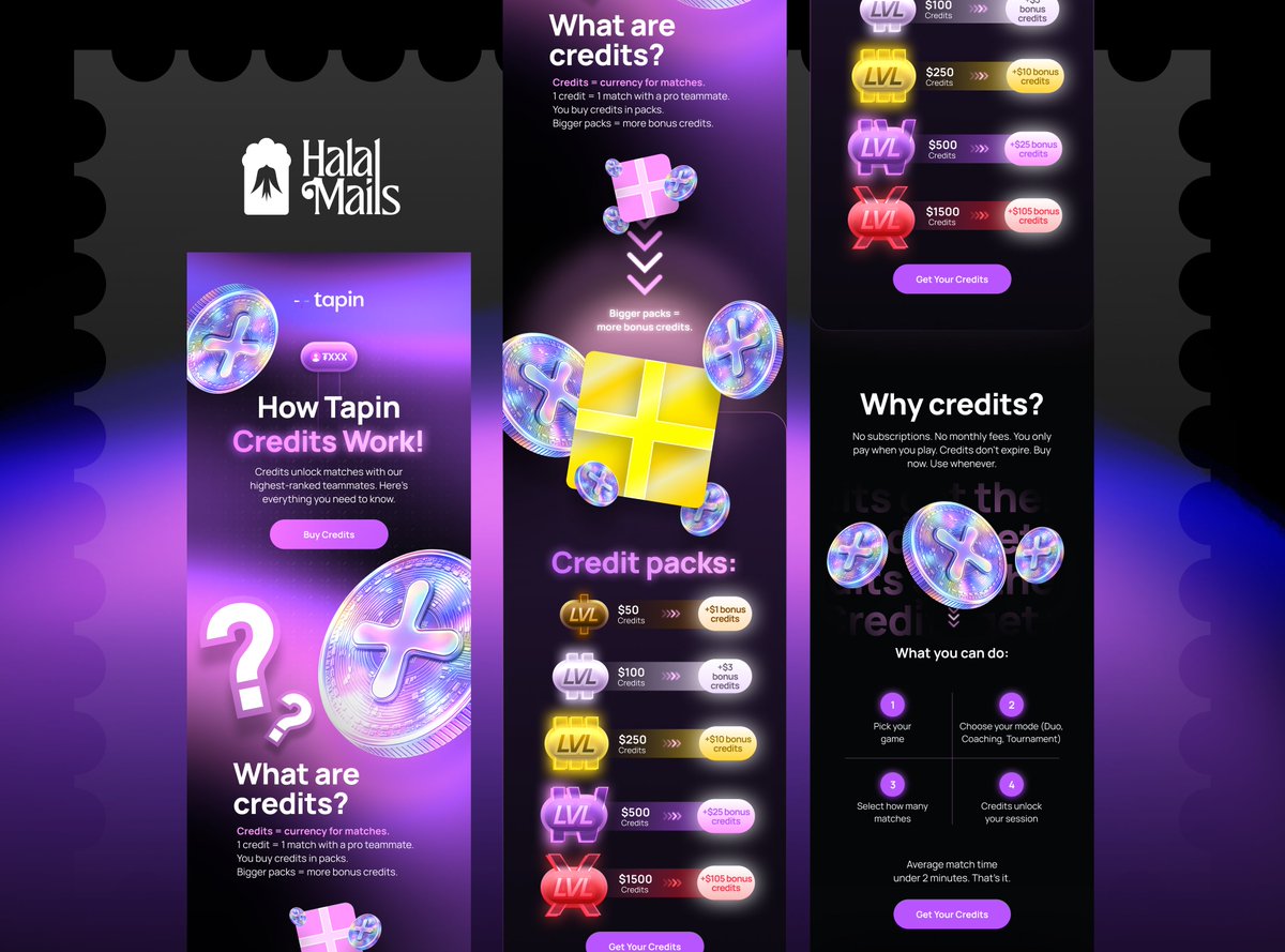 Amine | Halal DTC Emails tweet media