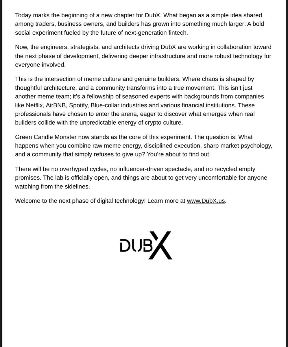 DubX Official tweet media