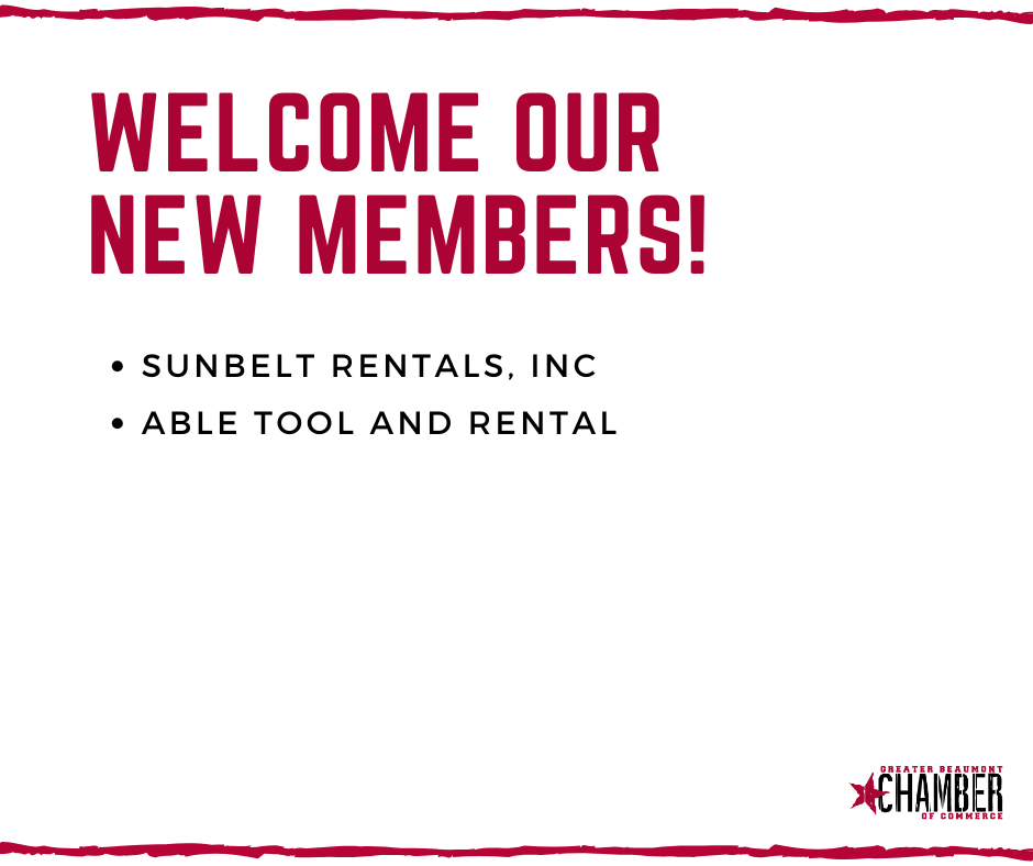 BMTChamber's tweet image. Please join us in welcoming our newest Chamber Members! We are thrilled to have them join our vibrant community. Chamber Members bring unique services and values, contributing to the growth and success of our region.

#NewMembers #GBCOC #CommunityGrowth