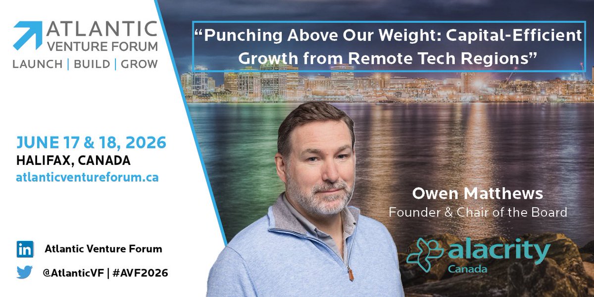 Atlantic Venture Forum tweet media