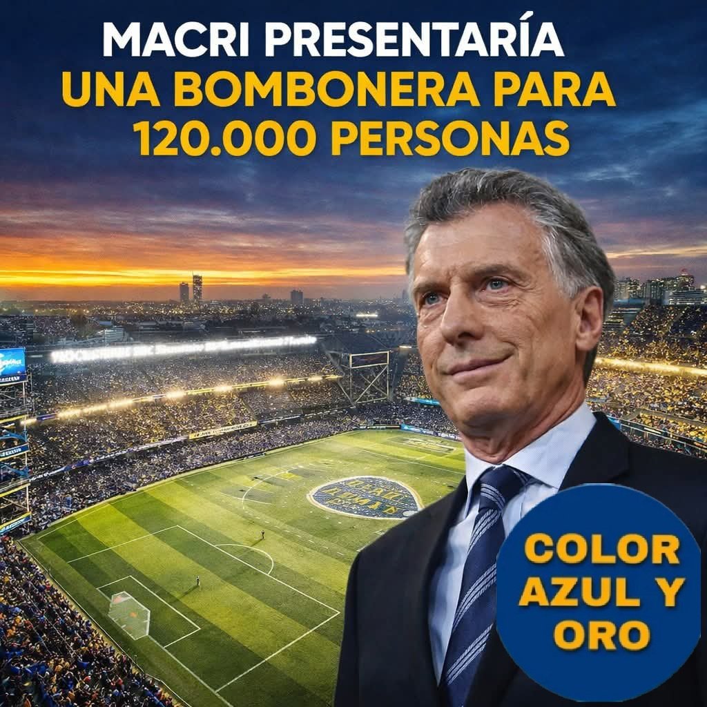 carlosboca40's tweet photo. 🚨 ¡¡BOMBA EN BOCA!!

Mauricio Macri estaría preparando un proyecto para una nueva Bombonera con capacidad para 120.000 espectadores.

Mientras algunos quieren remodelar la actual, otros sueñan con el estadio más grande de Sudamérica.
La pregunta es clara:

💬 ¿Vos qué preferís? https://t.co/G2b0y4ZmLW