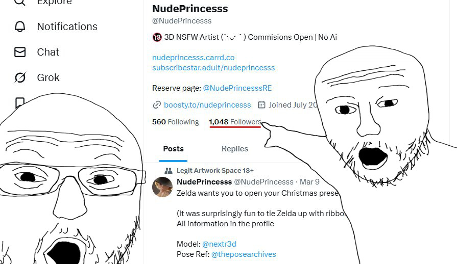 NudePrincesss tweet media