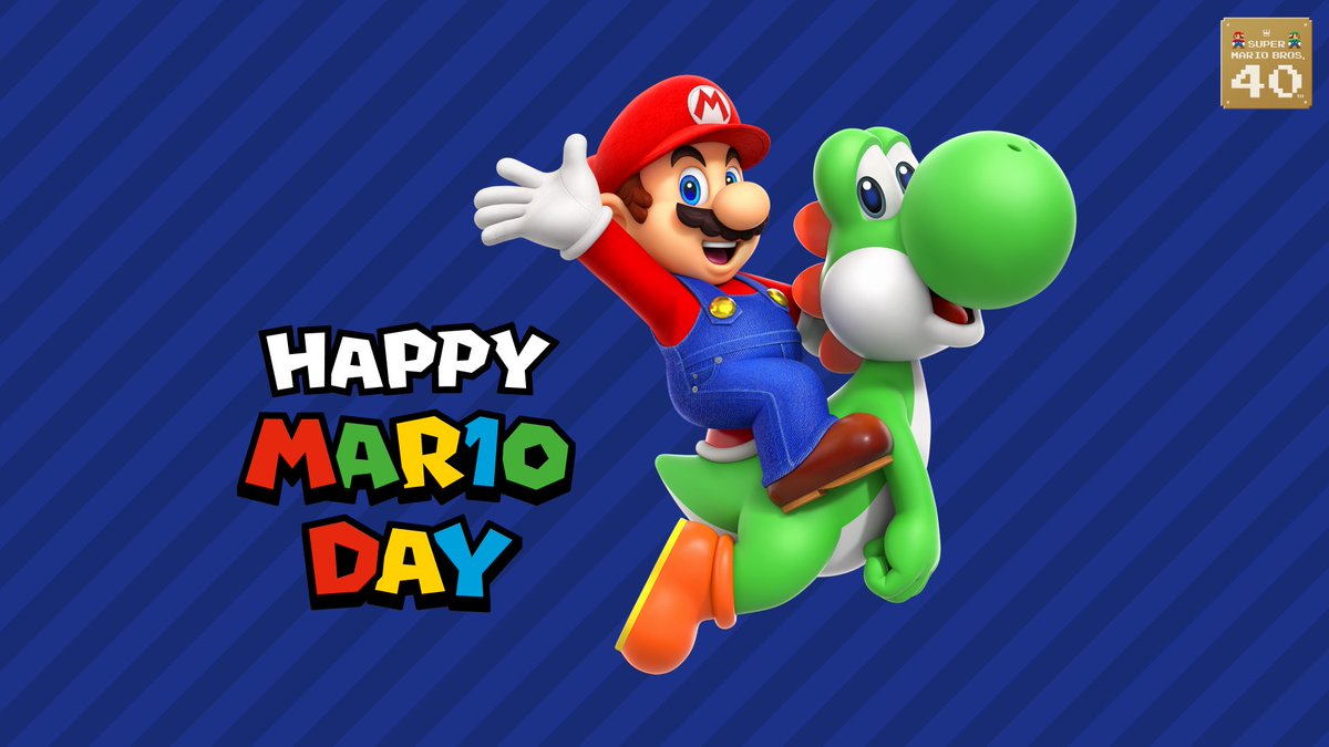 Happy Mario Day! Let’s-A-GO! #marioday #mar10 #mar10day #happymarioday #nintendo