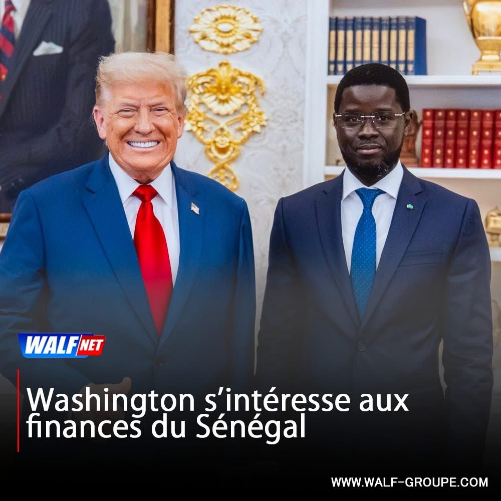 Préoccupée par l’évolution de la situation financière du Sénégal, l’administration de Donald Trump envisage de dépêcher prochainement un émissaire à Dakar afin d’échanger directement avec les autorités sénégalaises sur l’état des finances publiques du pays.