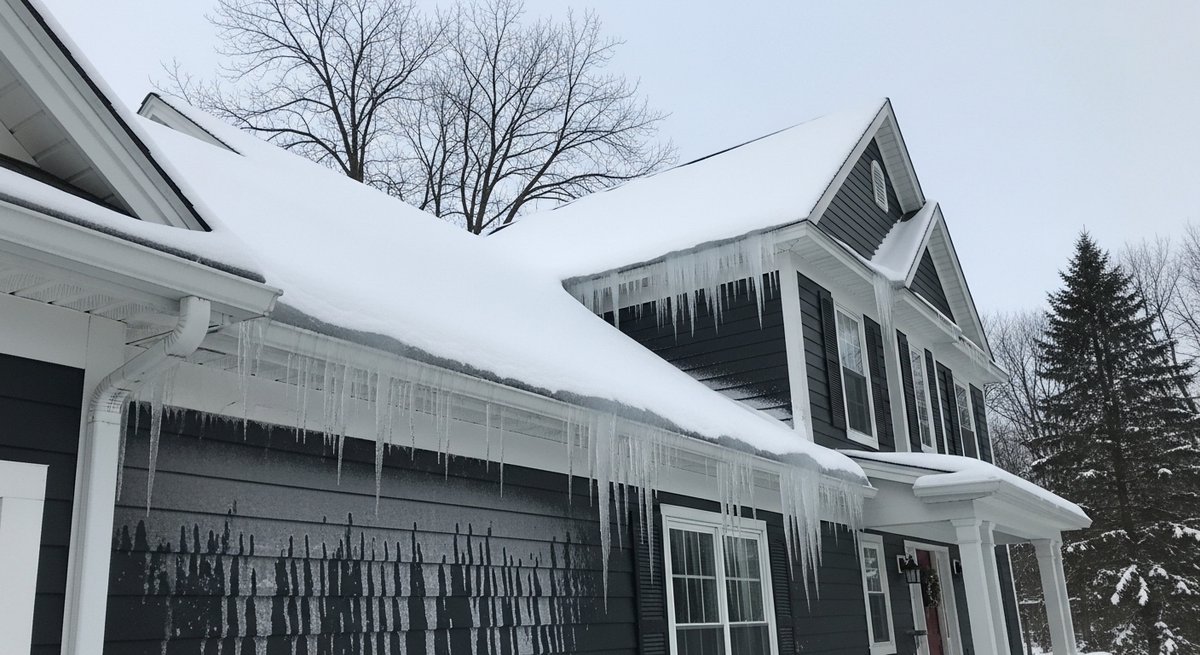 PerdidoPete's tweet image. Heavy icicles hanging from your roof could signal an ice dam. Learn how to safely remove ice dams before they cause damage or put people at risk. 🧊🔧

#IceDams #WinterHomeCare #RoofMaintenance #ColdWeatherTips #HomeSafety
 LocalInfoForYou.com/151393/ice-dams