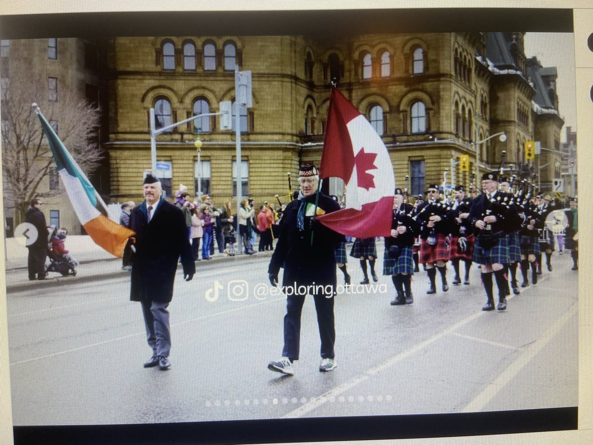 SOSPB's tweet photo. We had a fabulous time in the Ottawa St. Patrick’s Day parade. The rain held off while we played and we enjoyed a wonderful afternoon. Kudos to the organizers! https://t.co/6AQmlt4d4O