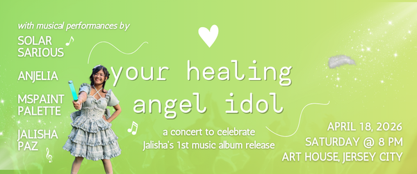 JalishaPaz's tweet photo. hello! i'll be having my first album release concert Saturday, April 18 in Jersey City! 🥳
also starting @mspaintpalette, solar sarious, and jrock band anjelia!
hope you can make it!! 💚🪽🎶
- tickets -
https://t.co/K3KrhJj96n
#kaigai #Jerseycity #overseasidol #originalmusic https://t.co/snKIBffzZ3