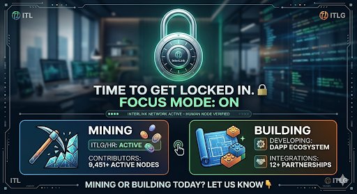 Rabi6789Rabi's tweet photo. While the network hums along, the real work is happening in the ecosystem. From new integrations to core infrastructure upgrades, we’re leveling up.
​Are you mining your daily rewards or diving into the build? Drop a comment below! 🛠️
​#InterLink #ITLG #ITL #Blockchain #develope https://t.co/nmo5llf04h