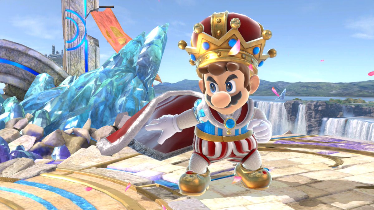 Miguel92398's tweet image. Even tho I'm semi-retired from modding in general, here's what I'm cooking for #Mar10Day. The KING will rise from the ashes and reclaim what's his.

gamebanana.com/mods/411971
#SmashBrosUltimate #Mods