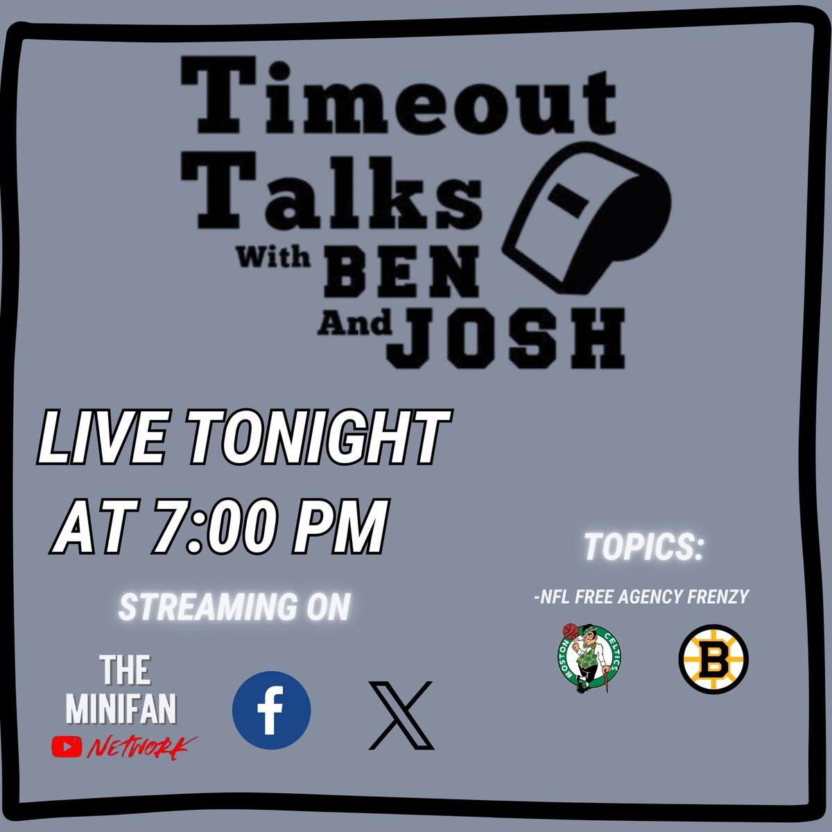 Timeout Talks tweet media