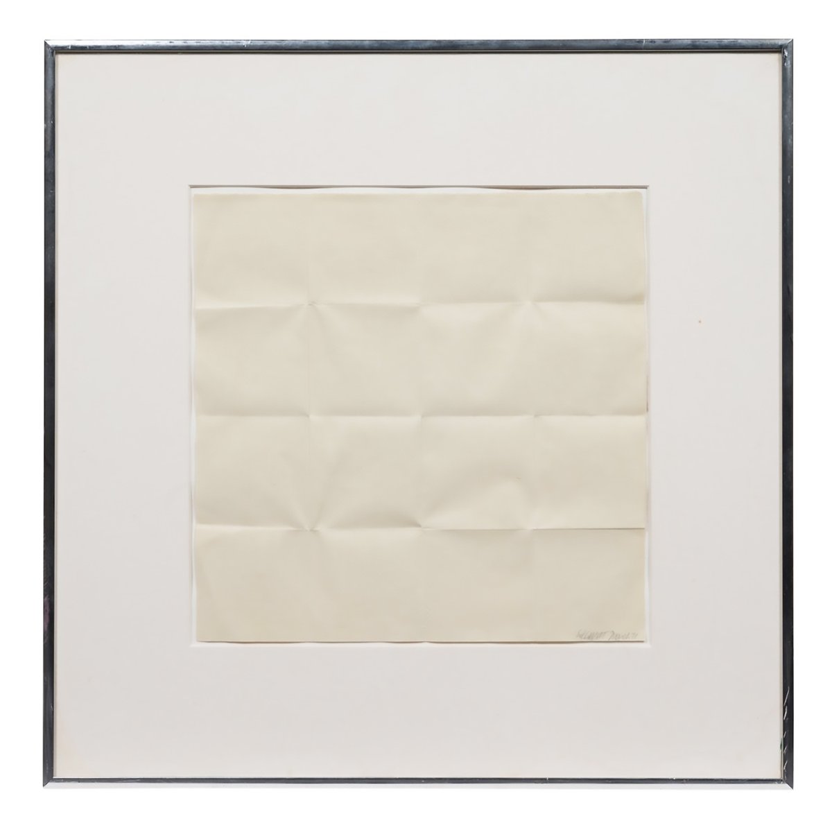 kazimireffect's tweet photo. "Fold Piece, Sixteen Squares" by Sol LeWitt: https://t.co/PhtXBGseON